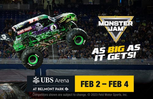 Monster Jam Member Presales - UBS Arena