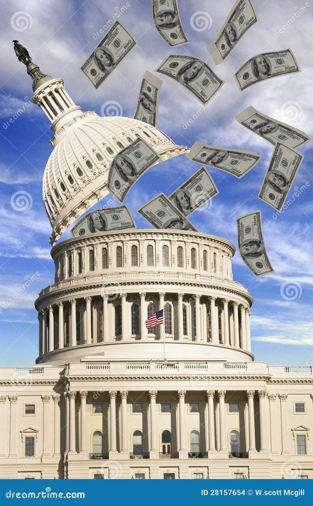 Washington D.C. Money. Stock Images - Image: 28157654