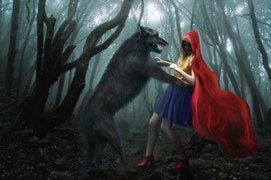 La historia del lobo de Caperucita Roja - Psicóloga Elena Almodóvar