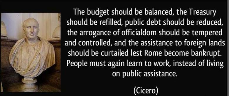 Cicero on Government Budgeting