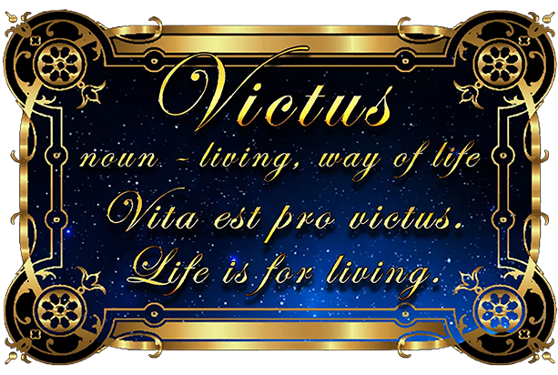 Victus defined. ©️Marisa Victus. All Rights Reserved.
