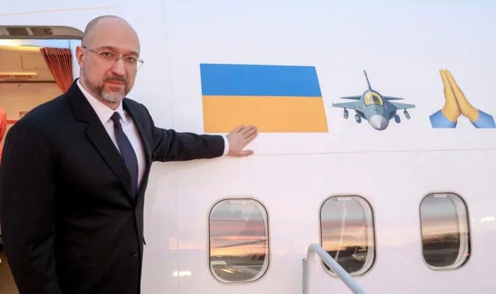Ukrainian Prime Minister Denys Shmyhal 