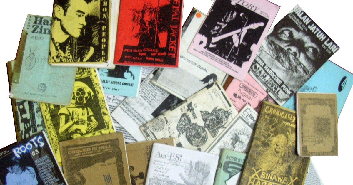 sketch your brain: A guide to Malaysian Underground Music Fanzine Culture