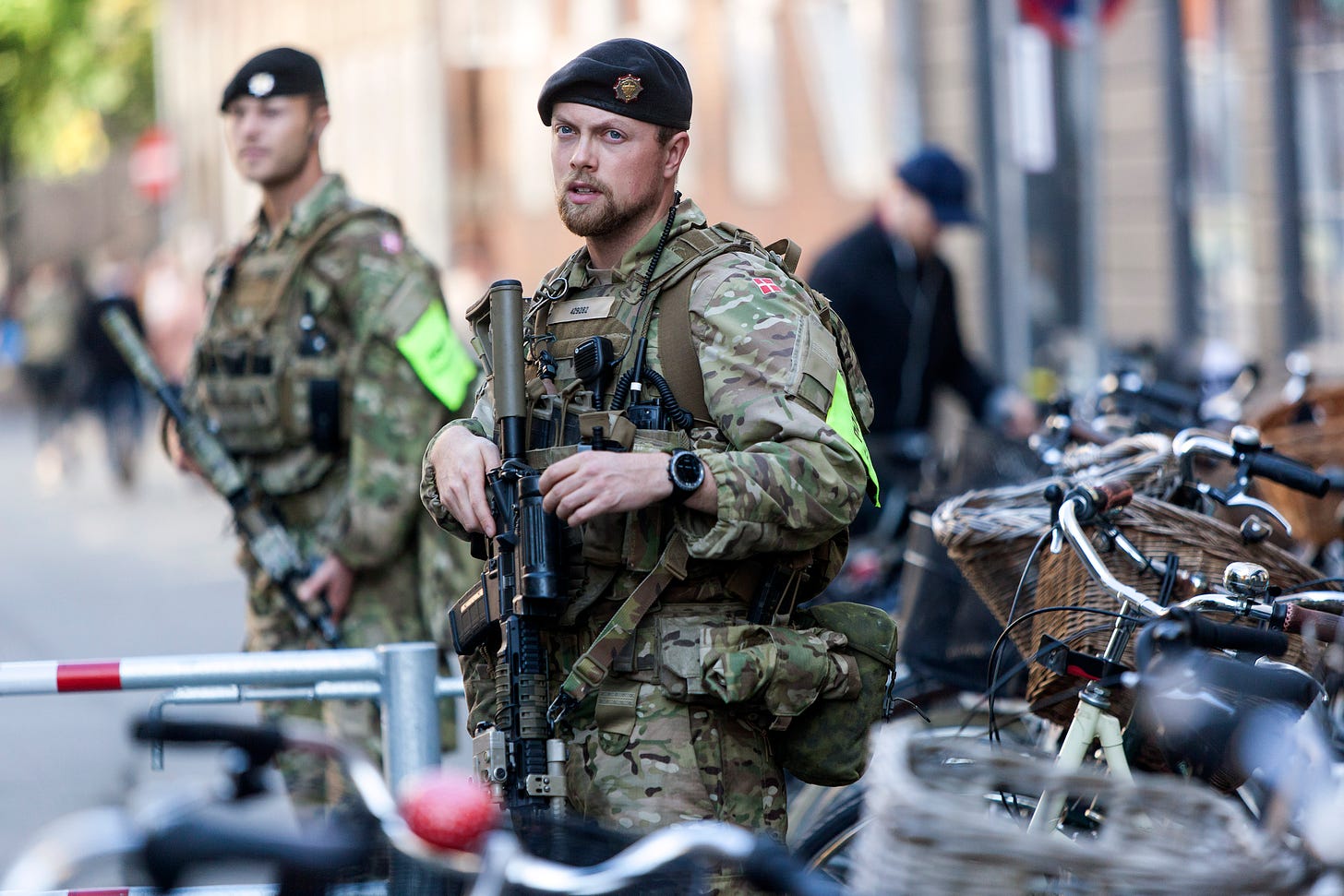 Danish, German and Dutch cops have arrested seven men suspected of plotting a terror plot across Europe