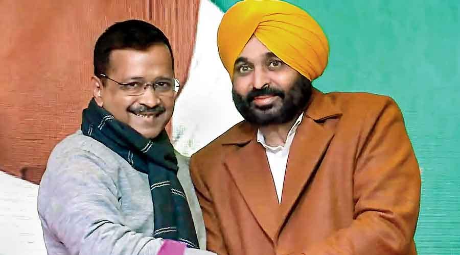 Bhagwant Mann | Bhagwant Mann to meet Arvind Kejriwal in Delhi - Telegraph  India