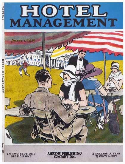 Edward Hopper Hotel Management 6-1925 | Mad Men Art | Vintage Ad Art  Collection