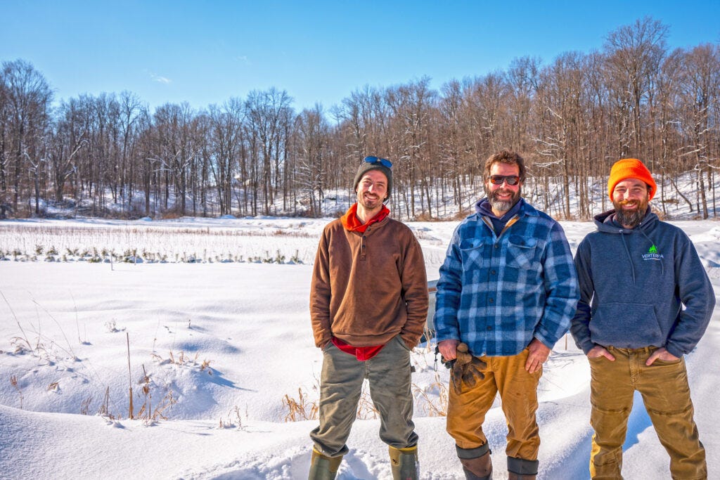 Verterra founders Nick Kierstead, Sam Gignoux and David Berg (left to right). Photo by Annalisa Madonia. Verterra founders Nick Kierstead, Sam Gignoux and David Berg (left to right). Photo by Annalisa Madonia.