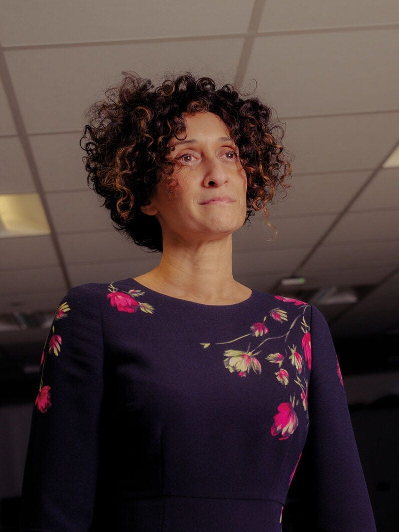 Katharine Birbalsingh, photographed for the New Statesman by Charlie Forgham-Bailey