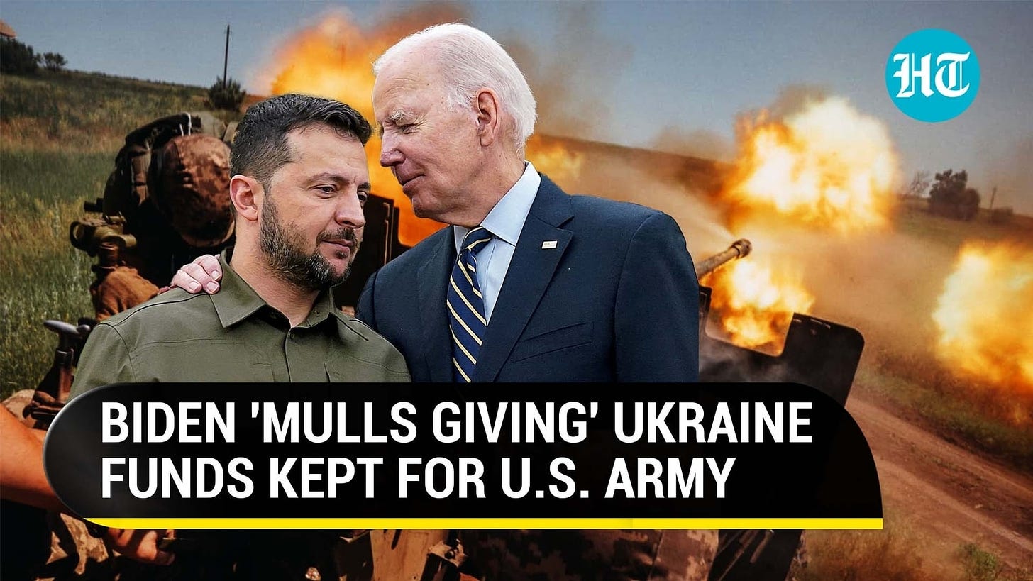 Zelensky Over Own Army For Biden? Ukraine Could Get $200 MN Kept For U.S.  Forces | Report