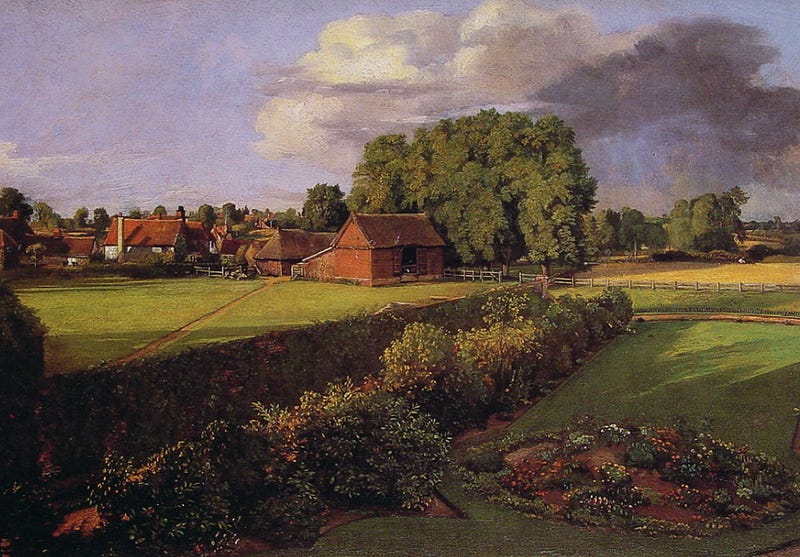 Golding Constable’s Flower Garden by John Constable