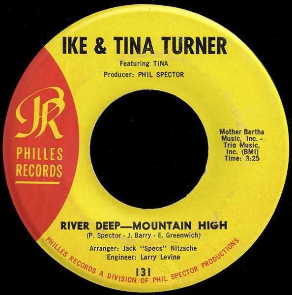 Single / Ike & Tina Turner Featuring Tina / River Deep-Mountain High