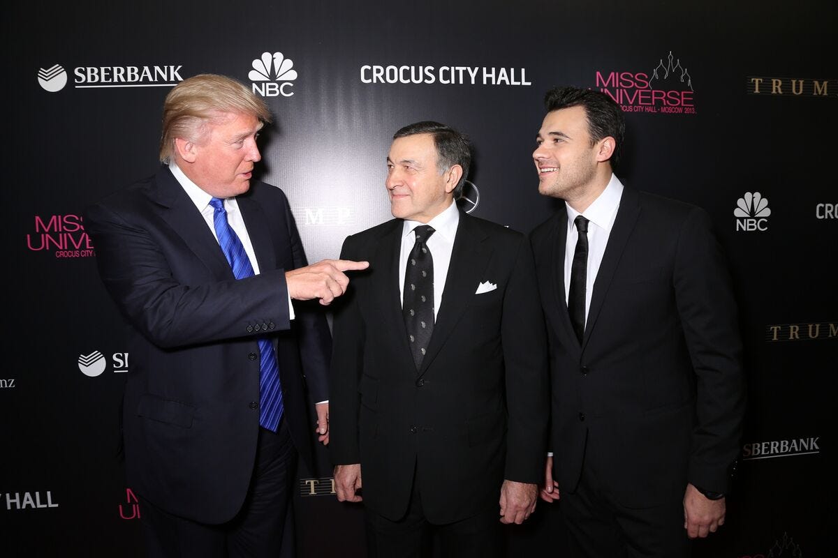 Emin and Aras Agalarov Ask Judge to Toss DNC's Meddling Claims - Bloomberg