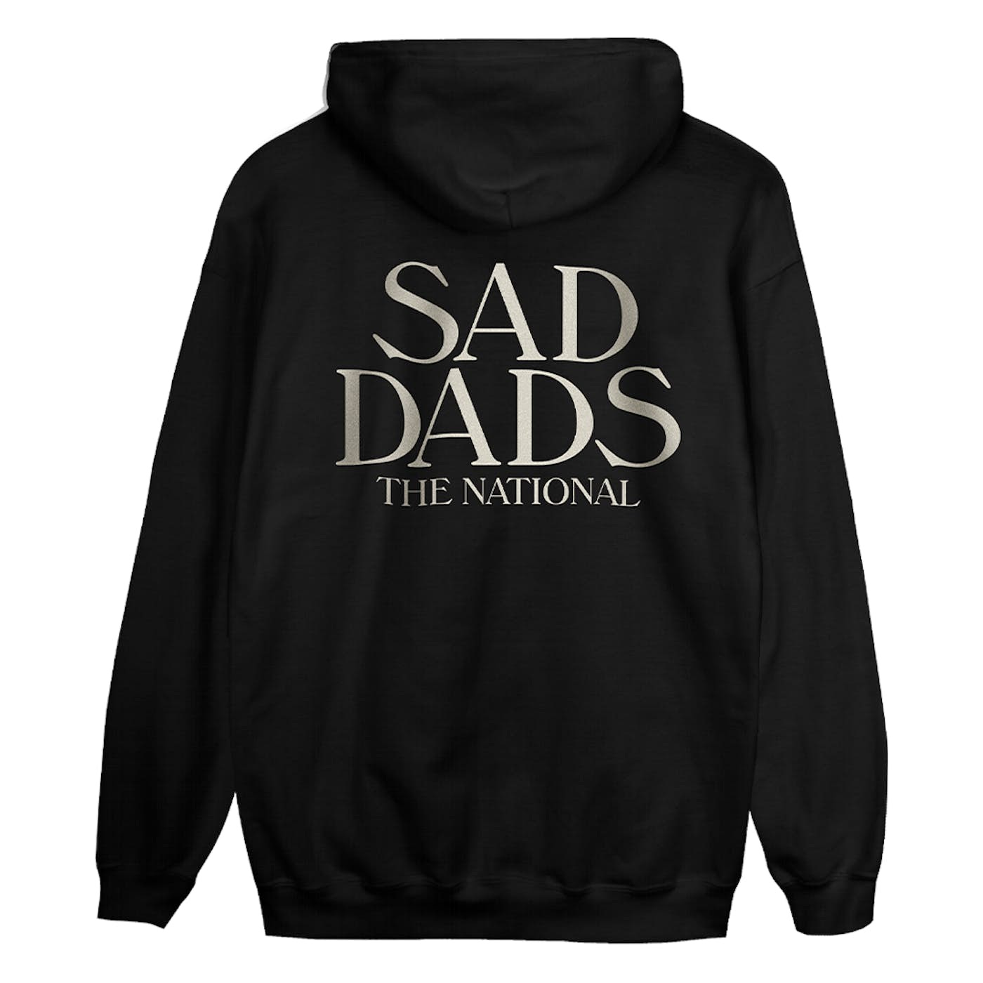 Image of official 'Sad Dads' hoodie from The National