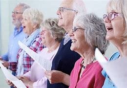 Image result for seniors elders singing