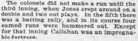 1897 Louisville Colonels Chicago Colts 36 7