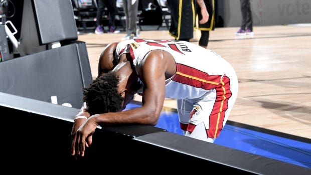 Jimmy Butler loses last game in the bubble after memorable run - TSN.ca
