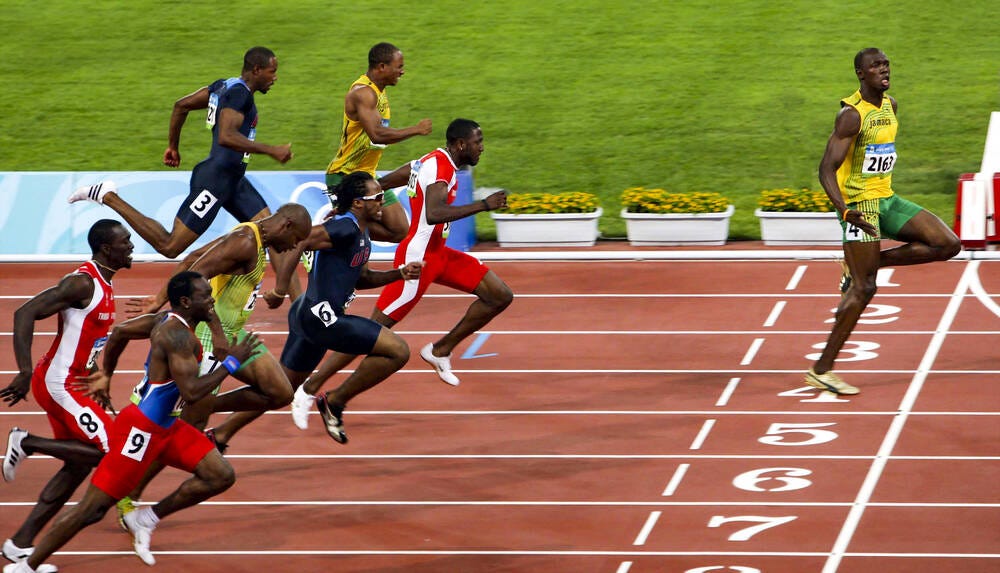 L'Éclair Usain Bolt - Photo et Tableau - Editions Limitées - Achat / Vente