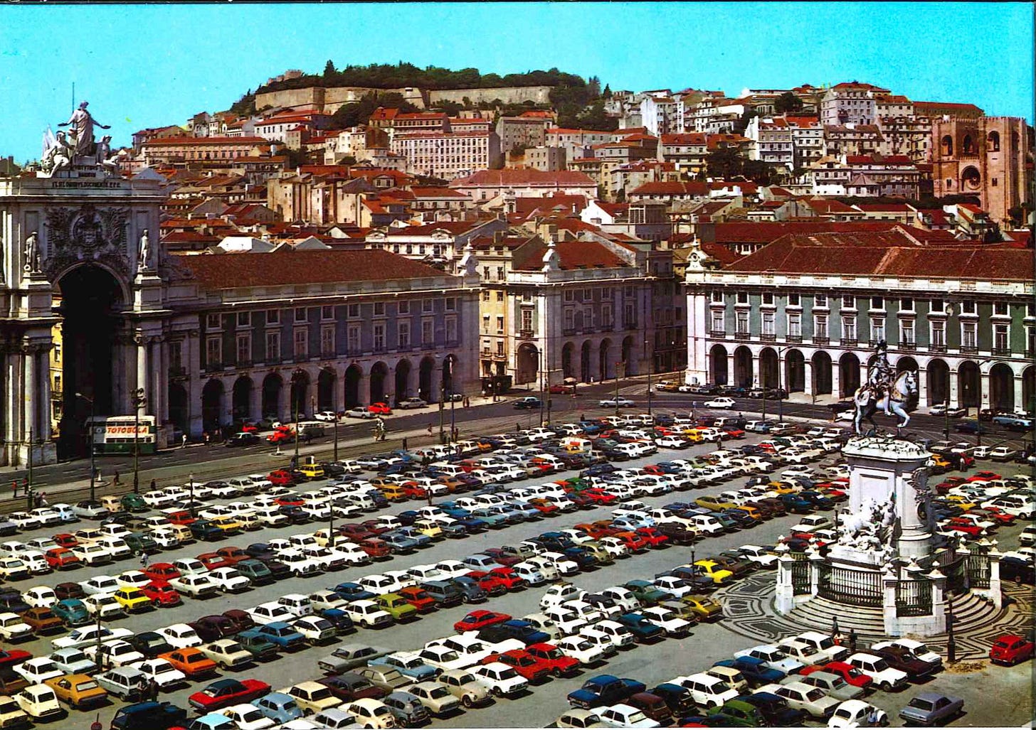 Lisbon Street Views--Before the Internet