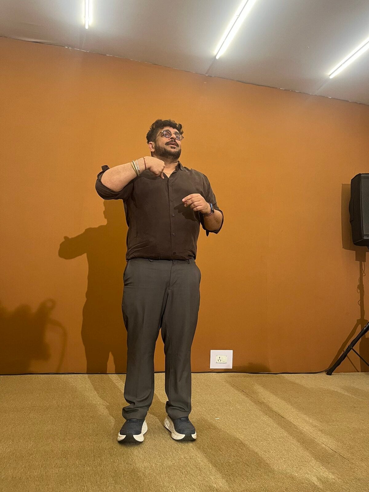 Alim Chandani performing in Goa. 