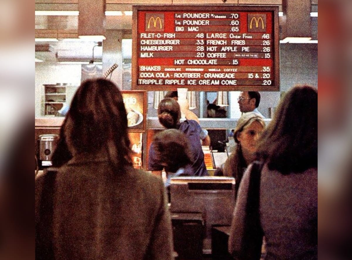 Big Mac For Rs 54: McDonalds Prices In 1974 Surprises Internet - NDTV Food