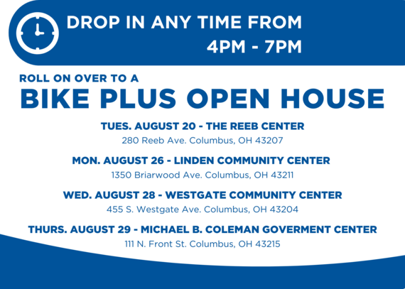 Bike Plus Open House Information