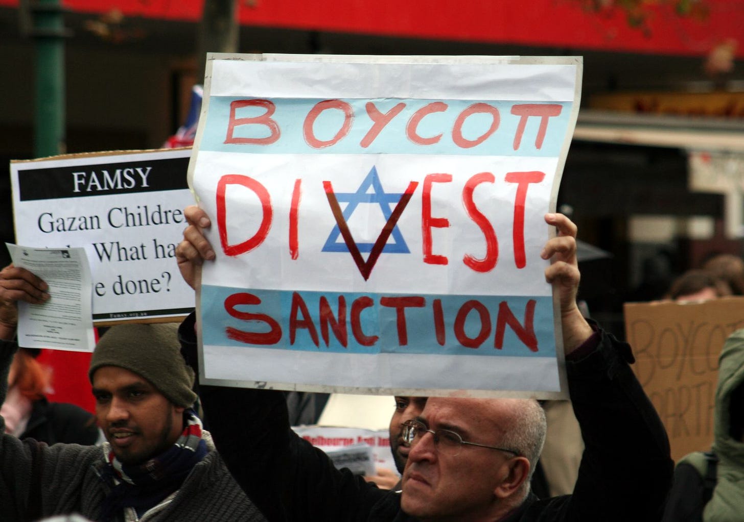 File:Israel - Boycott, divest, sanction.jpg - Wikimedia Commons