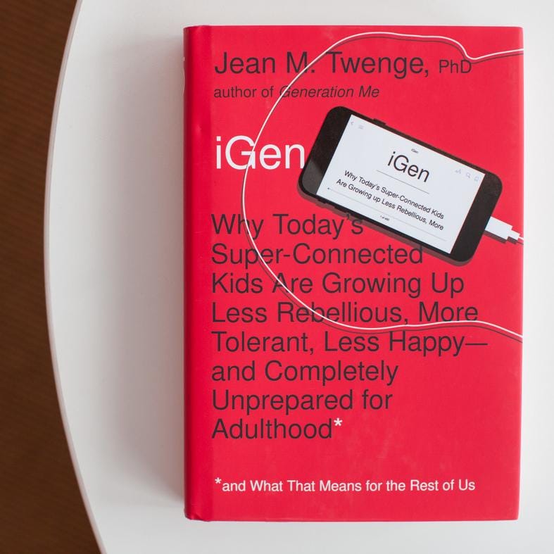 iGen by Jean Twenge – Tech Wellness
