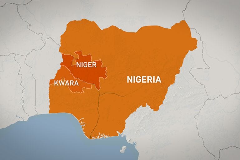 NIGERIA NIGER KWARA STATES