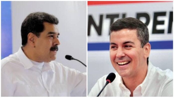 Maduro - Pena - Venezuela - Paraguay