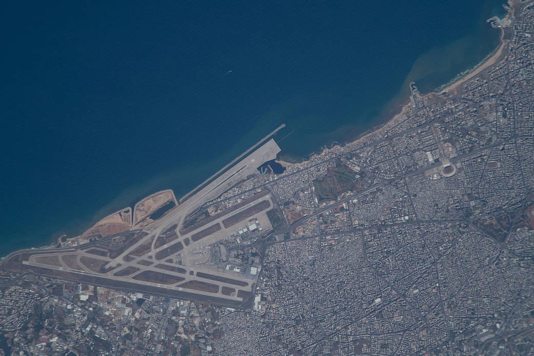 Lebanon's Beirut-Rafic Hariri International Airport - NASA