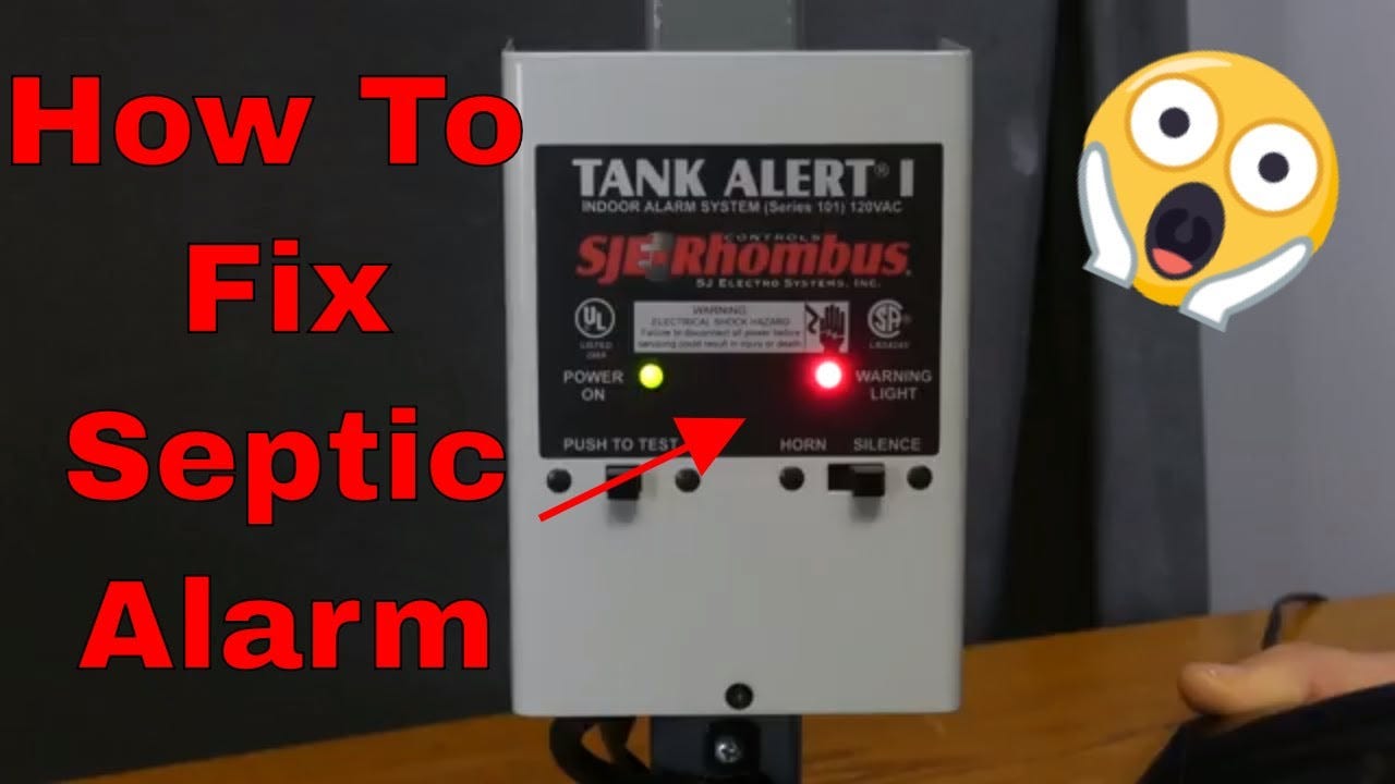 What to do When Your Septic Alarm is Going Off - YouTube