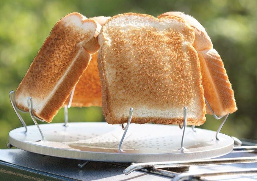 Campfire toaster