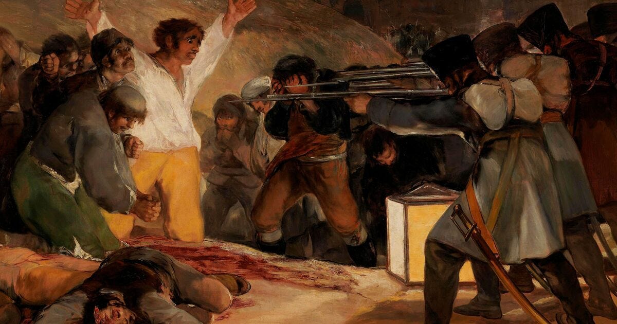 How Goya's “Third of May” Forever Changed the Way We Look at War | Artsy