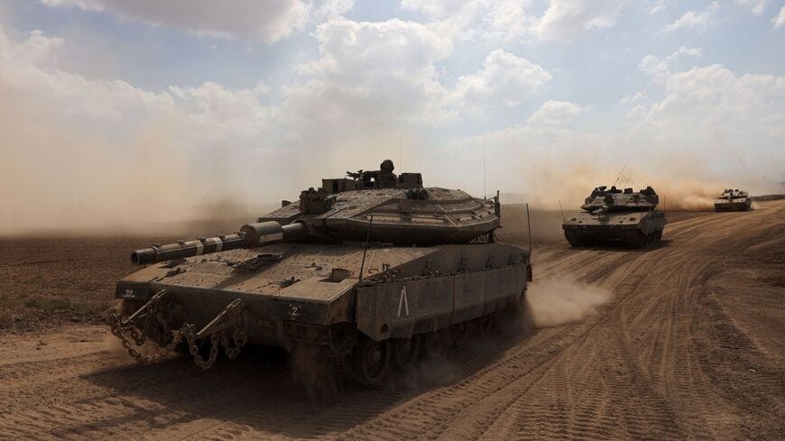 Israel's cruel dilemma as it embarks on ground operation in Gaza -  Al-Monitor: Independent, trusted coverage of the Middle East
