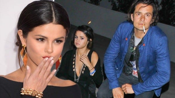 selena gomez taking on orlando bloom 2016 gossip