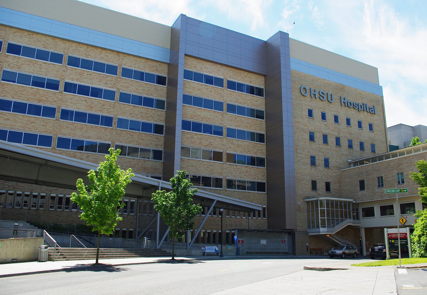 OHSU Hospital front - Portland, Oregon
