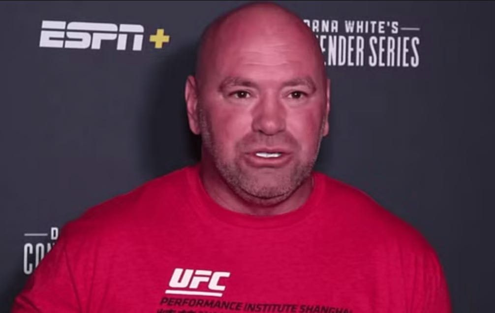 Angry Dana White