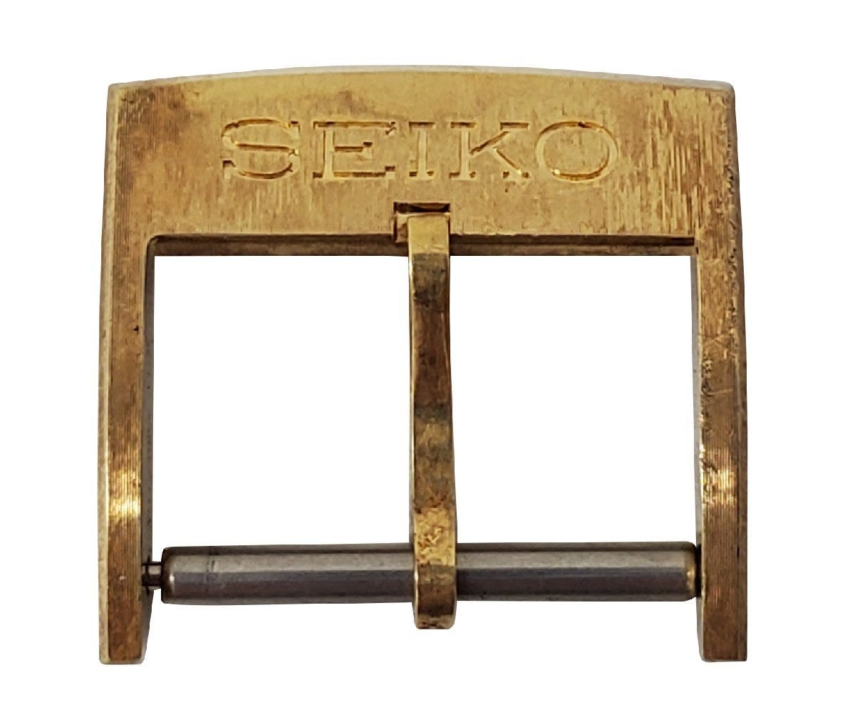 Seiko/Seiko observatory chronometer compatible pin buckle/buckle K18 750 15mm antique/vintage used③