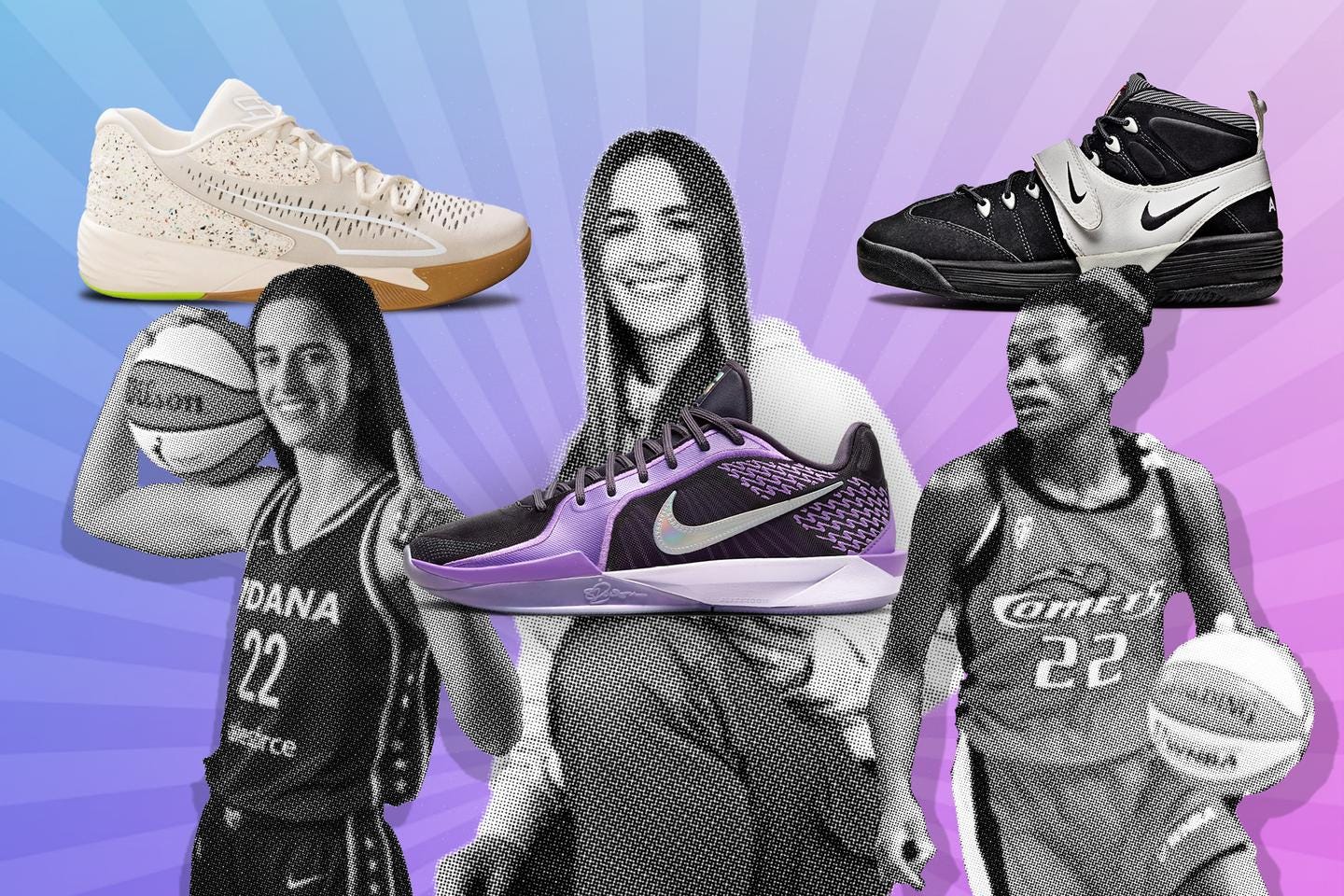 The history of women's signature basketball sneakers