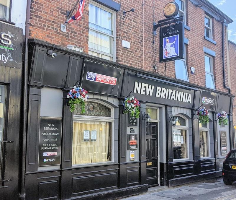 New Britannia Inn, PRESTON, Lancashire | Pub info @ Publocation