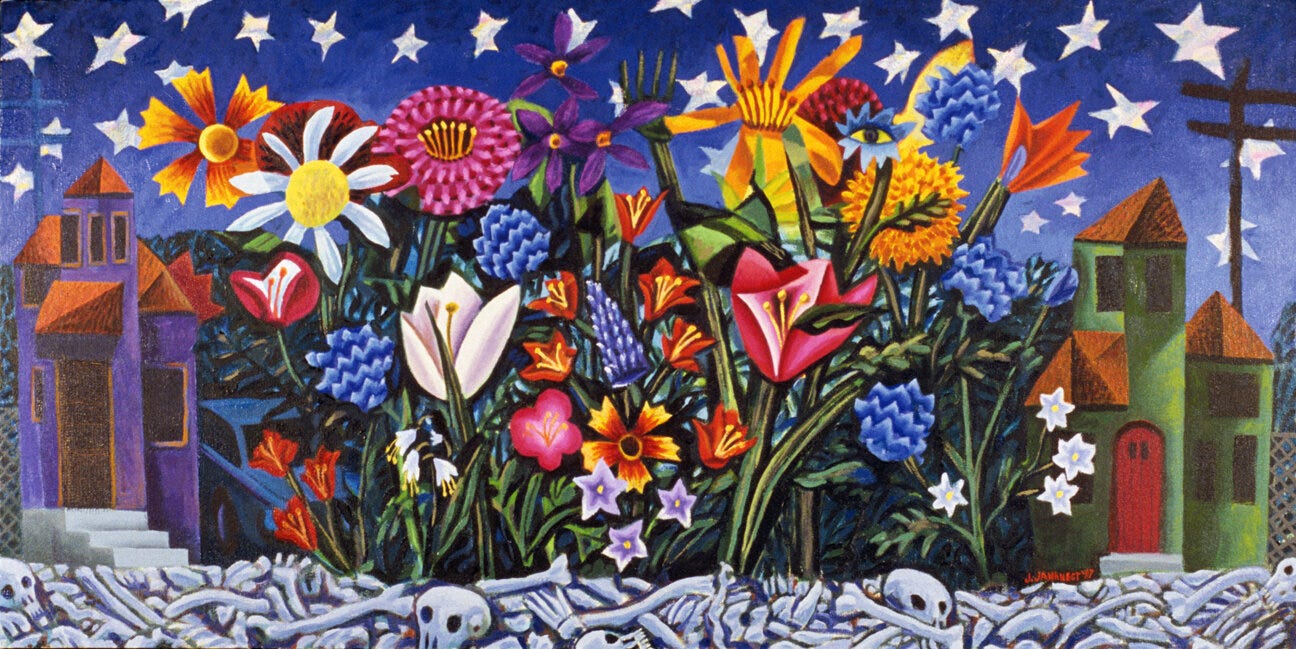 Bones and Flowers - James B. Janknegt