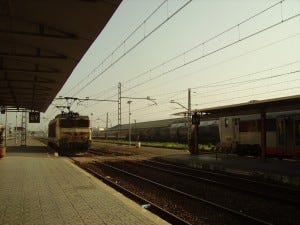 train from Fes to Casablanca, train to Mohammad V International Airport