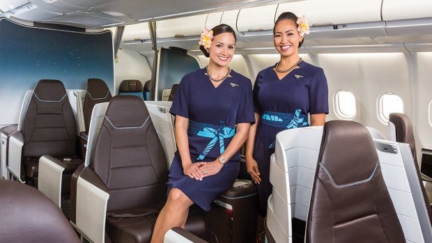 Airline review: Hawaiian Airlines business class, Sydney to Honolulu, Hawaii