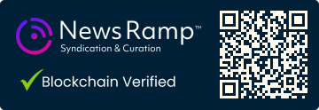 Blockchain Registration, Verification & Enhancement provided by NewsRamp™