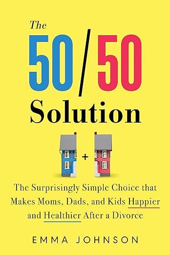 Cover of The 50/50 Solution book by Emma Johnson.