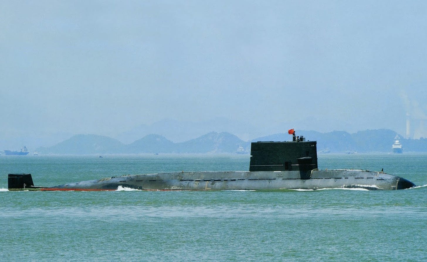 People's Liberation Army's Navy (PLAN) Yuan-class submarine.