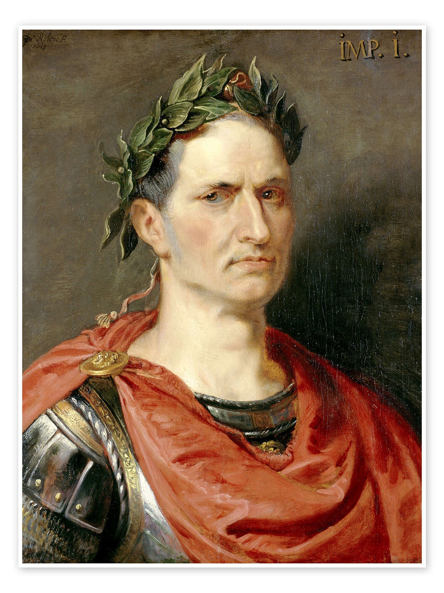 Julius Caesar print by Peter Paul Rubens | Posterlounge