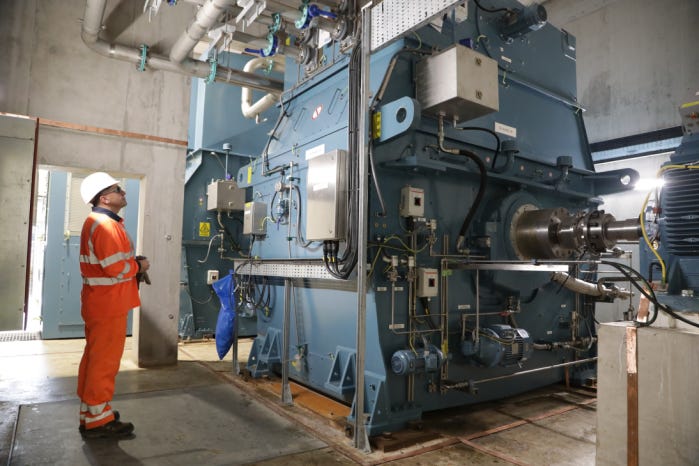 Helping the UK Power Grid Spin Back its System Inertia Helping the UK Power Grid Spin Back its System Inertia