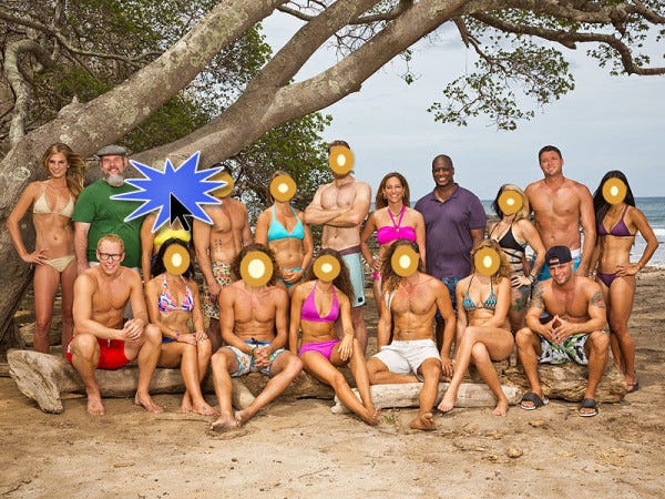 survivor cast images 2015 for ep 10 shirins voted out