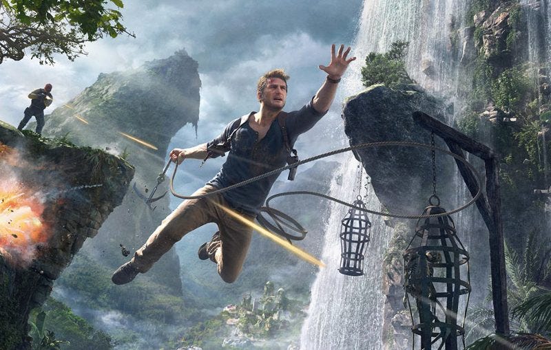 uncharted 4 game play movie tv tech geeks